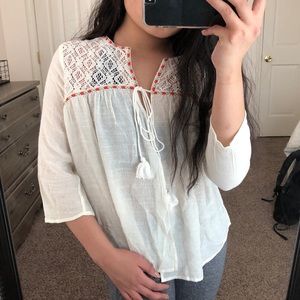 Lightly sheer summer top! ✨